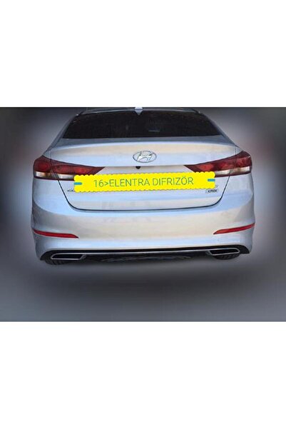 Universal HYUNDAİ ELENTRA 2016-2019 ASTARLI SAĞDAN SOLA NİKELAJLI X DİFÜZÖR