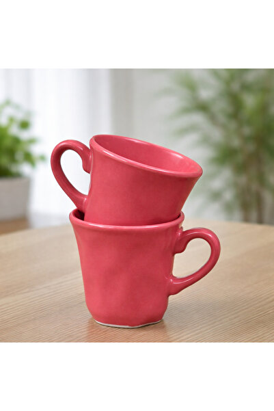 Gift Moda Leather N Ceramic Mug Set of 2