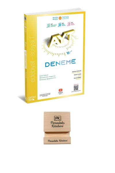 Üç Dört Beş Yayıncılık 345 AYT 10'lu Edebiyat ve Sosyal1 Deneme Güncel Baskı ...