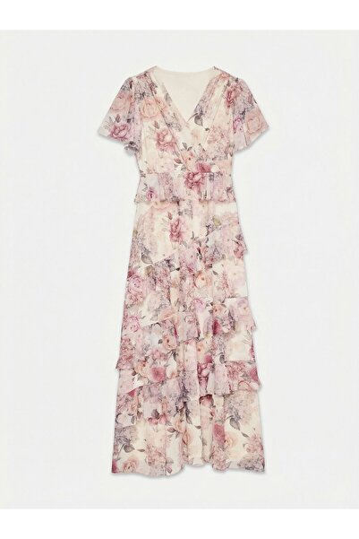 Vero Moda Mehrlagiges Kleid AWBLAIR Langes Kleid