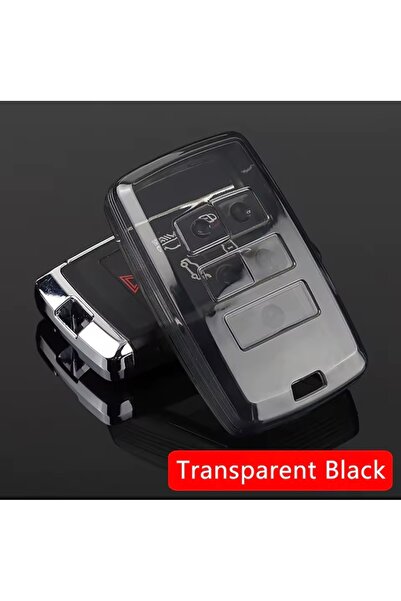 YıldızTuning Husă transparentă-fumurie pentru chei Range Rover Sport 2018-2025