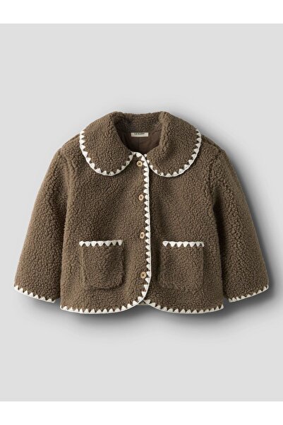 Lil' Atelier Jacke Loose Fit Teddy