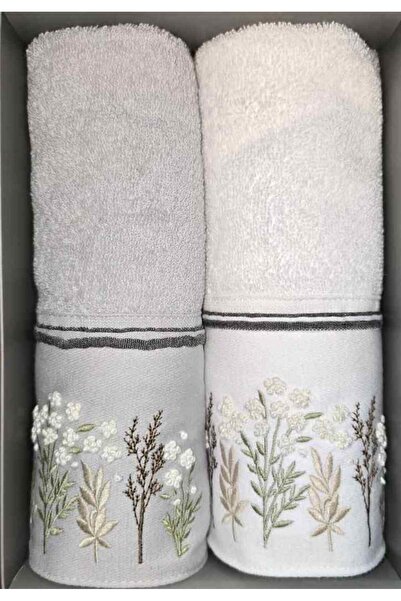 Özdilek Dıtsy Garden Kr Gri-gri 2 piese Kt. Broderie Hvl3