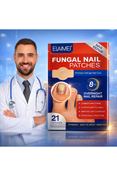 ELAIMEI NAIL HELP - Plasturi antifungici pentru unghii