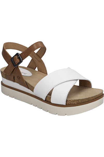 Josef Seibel Klar 10 | Sandale für Damen | Weiß Clea 10, weiss-kombi