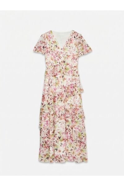 Vero Moda Mehrlagiges Kleid AWBLAIR Langes Kleid