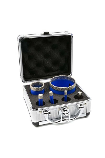 GEKO SET OF 6 DIAMOND CORE BLADES FOR TILE AND CERAMIC 6-68MM -