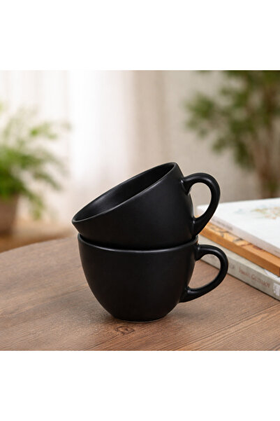 Gift Moda Classic Ceramic Coffee Cup Set of 2