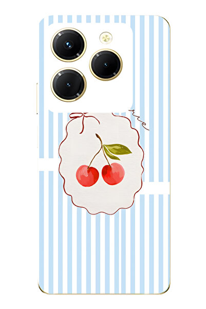 FLAMENKO حافظة هاتف شفافة متوافقة مع هاتف Infinix Hot 40i من نوع Ma Cherie Ki...