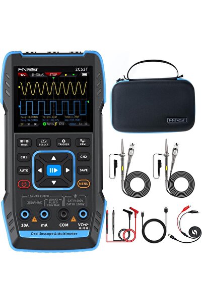 FNIRSI 2C53T Upgraded Handheld Oscilloscope
