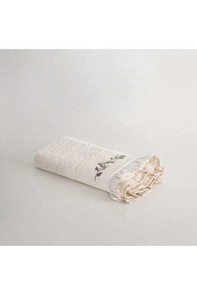 Ecocotton Leyna Hand Face Towel Women's 100% Organic Cotton Hand Embroidered ...