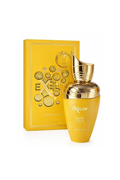Milestone Парфюми Exelof Pure Gold, Парфюмна вода, Унисекс, 85 мл
