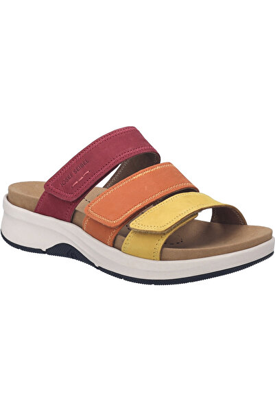 Josef Seibel Estelle 11 | Sandale für Damen | Gelb Estelle 11, Bernstein-Multi