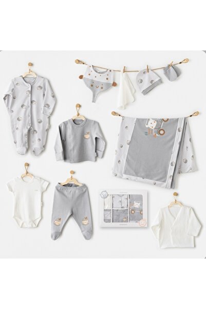 andywawa Limi̇ Baby Boy 10-Piece Set Pa Cotton Astane Outlet Set