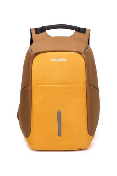 Datazone Comfortable And Stylish Backpack Yellow/Brown