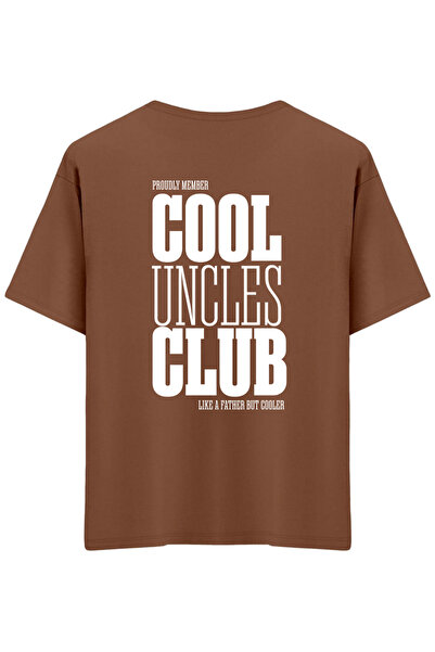 BetterThanCo Clubul Unkelor Cool cu imprimeu guler rotund supradimensionat tr...