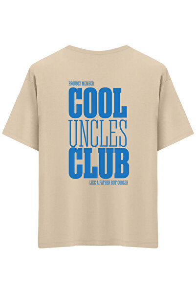 BetterThanCo Clubul Unkelor Cool cu imprimeu guler rotund supradimensionat tr...