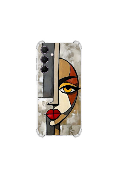 PrintiFy حافظة حماية للزوايا متوافقة مع هاتف سامسونج جالاكسي A35 بتصميم Aethe...