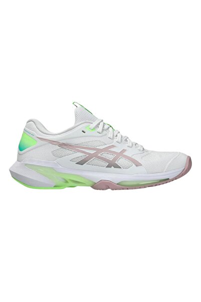 Asics 1042A307-100 حذاء رياضي نسائي من Solution Speed Ff 4 باللون الأبيض