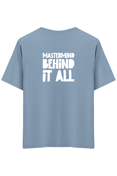 BetterThanCo Mastermind Printed Crew Neck Oversized T-Shirt