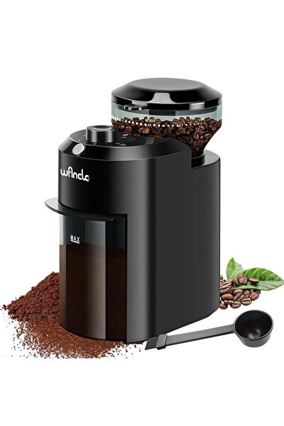 Wancle Electric Burr Coffee Grinder - Adjustable with 28 Precise Grind Settin...
