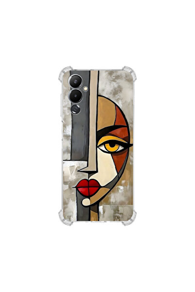 PrintiFy حافظة حماية للزوايا متوافقة مع هاتف Tecno Pova 4 بتصميم Aether Solvi...