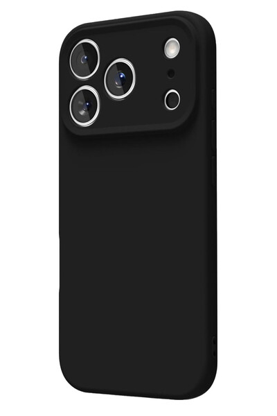 VERTEK Husa Silicon Soft Touch, Microfibra, Protectie Camere, pentru iPhone 1...