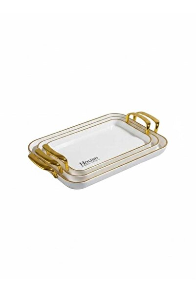 House Brand Elegant Serving Tray Set – A Touch of Luxury for Your Table