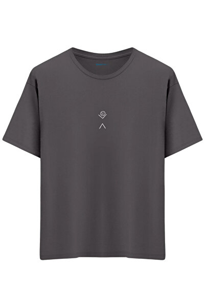 BetterThanCo My Back! Printed Crew Neck Oversized T-Shirt