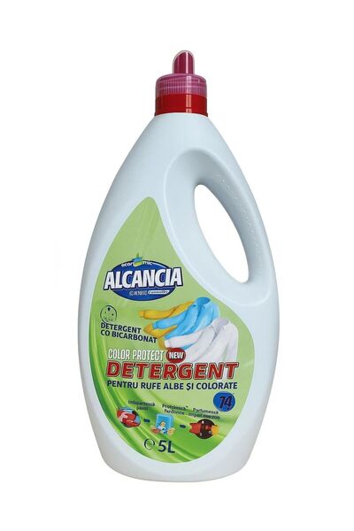 Alcancia Liquid detergent with bicarbonate, for white and colored laundry, 5 L