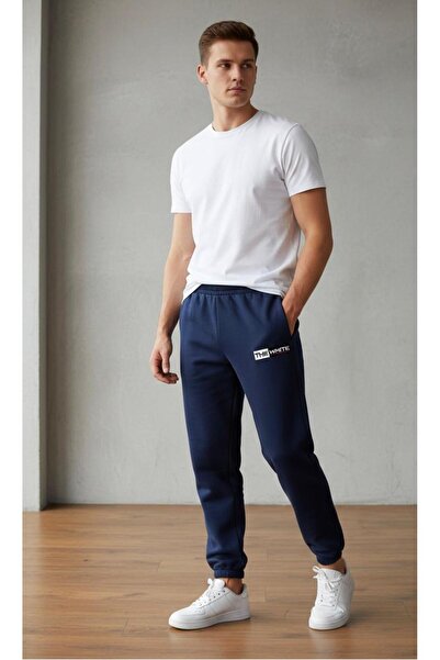 FUNSTYLE Navy Blue Baggy Sweatpants