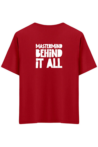 BetterThanCo Mastermind Printed Crew Neck Oversized T-Shirt