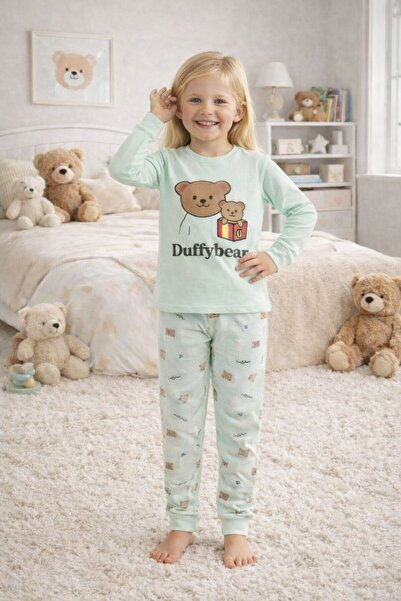 Pico Baby Girl's / 100% Cotton / Patterned / Long-Sleeved / Top and Bottom Pa...