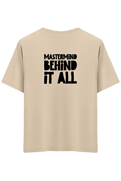 BetterThanCo Mastermind cu imprimeu guler rotund supradimensionat tricou