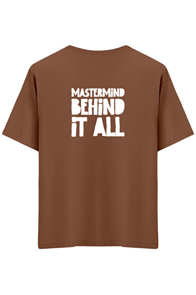 BetterThanCo Mastermind Printed Crew Neck Oversized T-Shirt
