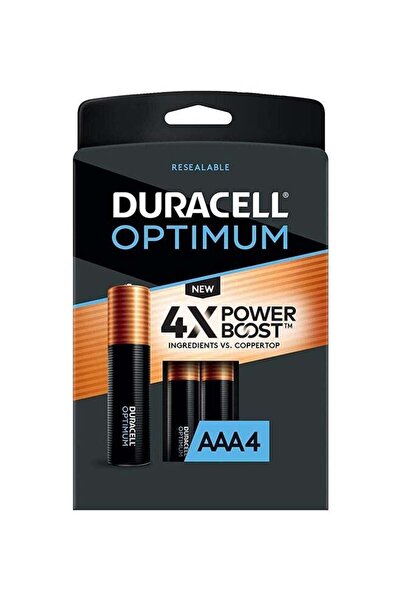 Duracell Optimum AA Batteries 8 Count Pack