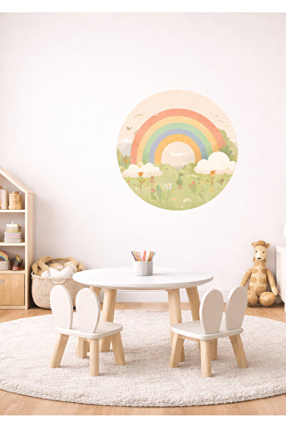 Sim Tasarım Set zidnih naljepnica za dečju sobu sa temama slatkih životinja i...