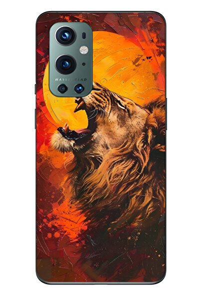 FLAMENKO حافظة هاتف شفافة متوافقة مع One Plus 9 Pro من Aslan منقوش