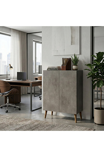 Skandi homeworks Saga Ofis Dolabı Yazıcı Dolabı