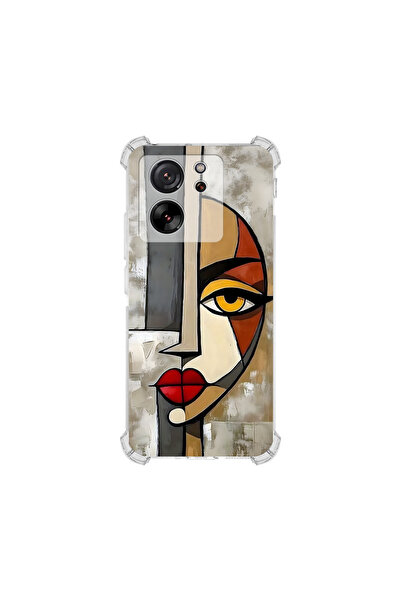 PrintiFy حافظة حماية للزوايا متوافقة مع هاتف Mi 13T بتصميم Metamorphosis Decr...