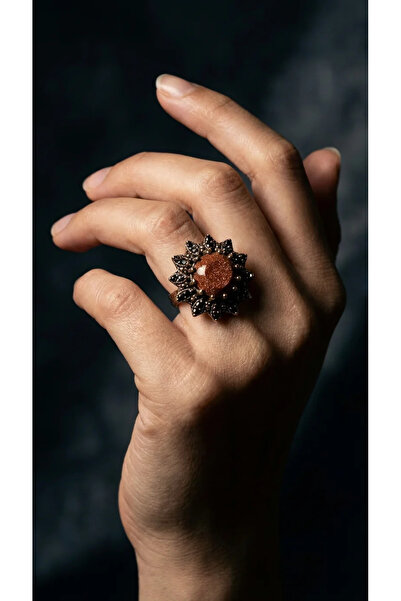 Dorvina Bronze Jewelry Authentic Natural Star Stone Sunflower Model Adjustabl...