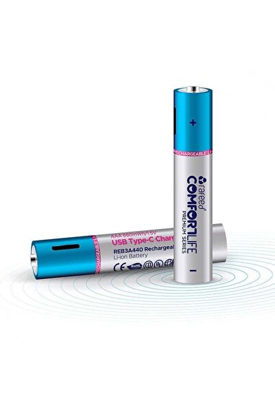 RAFEED AAA Rechargeable Batteries 4 PCS Multicolor