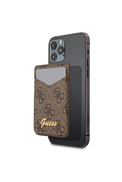 Guess Suport Card Magnetic 4G Triangle Logo Maro