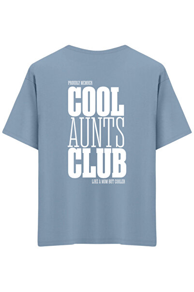 BetterThanCo Clubul Mătușilor Cool cu imprimeu guler rotund supradimensionat ...