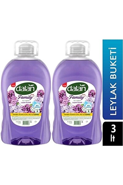 Dalan Family Sıvı Sabun Leylak Buketi 2 X 3000 Ml