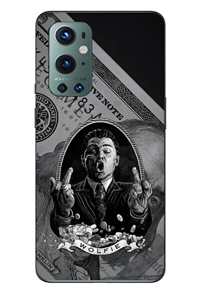 FLAMENKO حافظة هاتف وولفي منقوش شفافة متوافقة مع ون بلس 9 برو