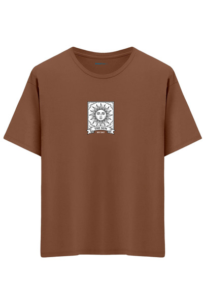 BetterThanCo Μπλουζάκι My Day με τύπωμα Crew Neck oversized