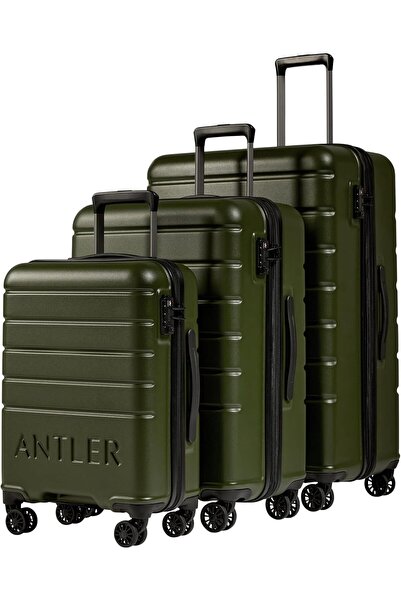 ANTLER - Logo Hard Shell Cabin Suitcase, 55x40x20cm 35.2L, Lightweight & Smal...