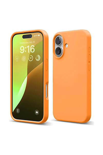 VERTEK Soft Touch Silicone Case, Microfiber, Camera Bump, for iPhone 16 Plus,...