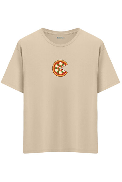BetterThanCo Complet cu imprimeu guler rotund supradimensionat tricou